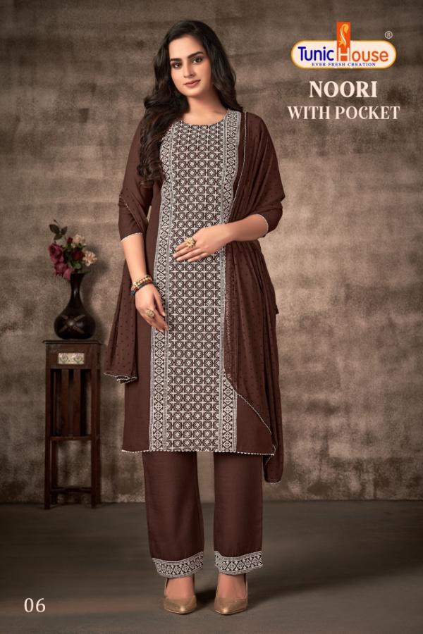 Tunic Noori Star Cotton Designer Exclusive Readymade Suit